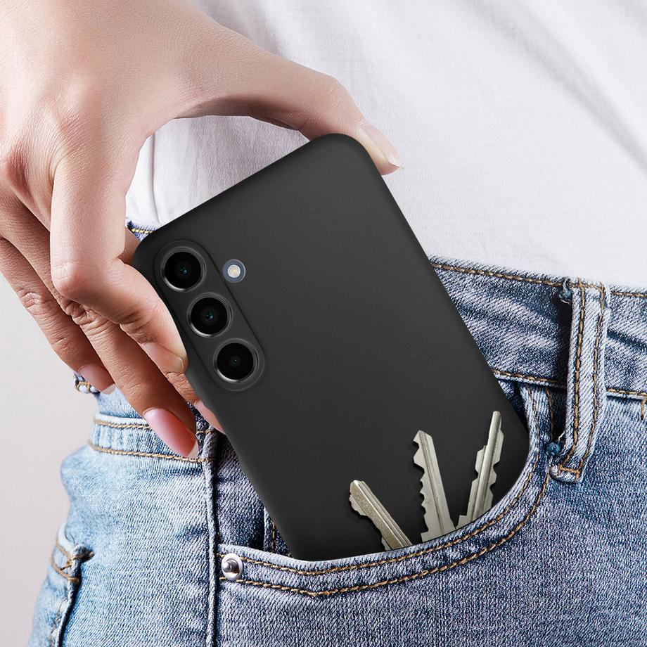 Avizar  Cover per Samsung Galaxy A16 semi-rigida soft-touch antimacchie 