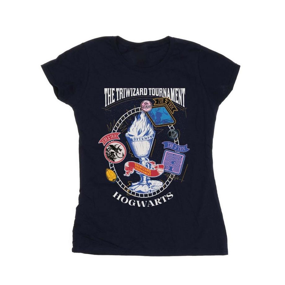 Harry Potter T-Shirt Stampa Grafica Triwizard Tournament  