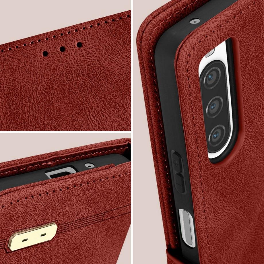 Avizar  Custodia Xperia 10 V / 10 VI folio stand 