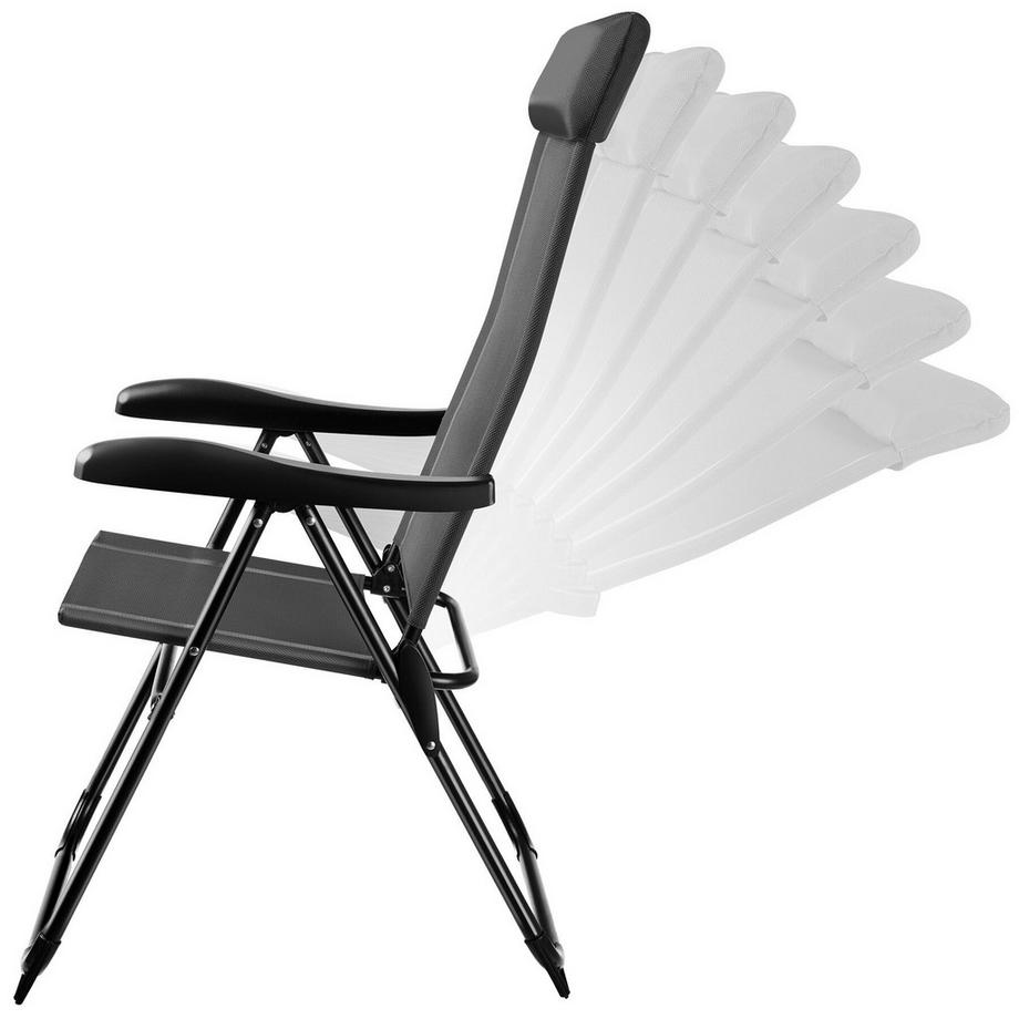 Tectake  Sedia da campeggio Müritz Pieghevole Set di 4 