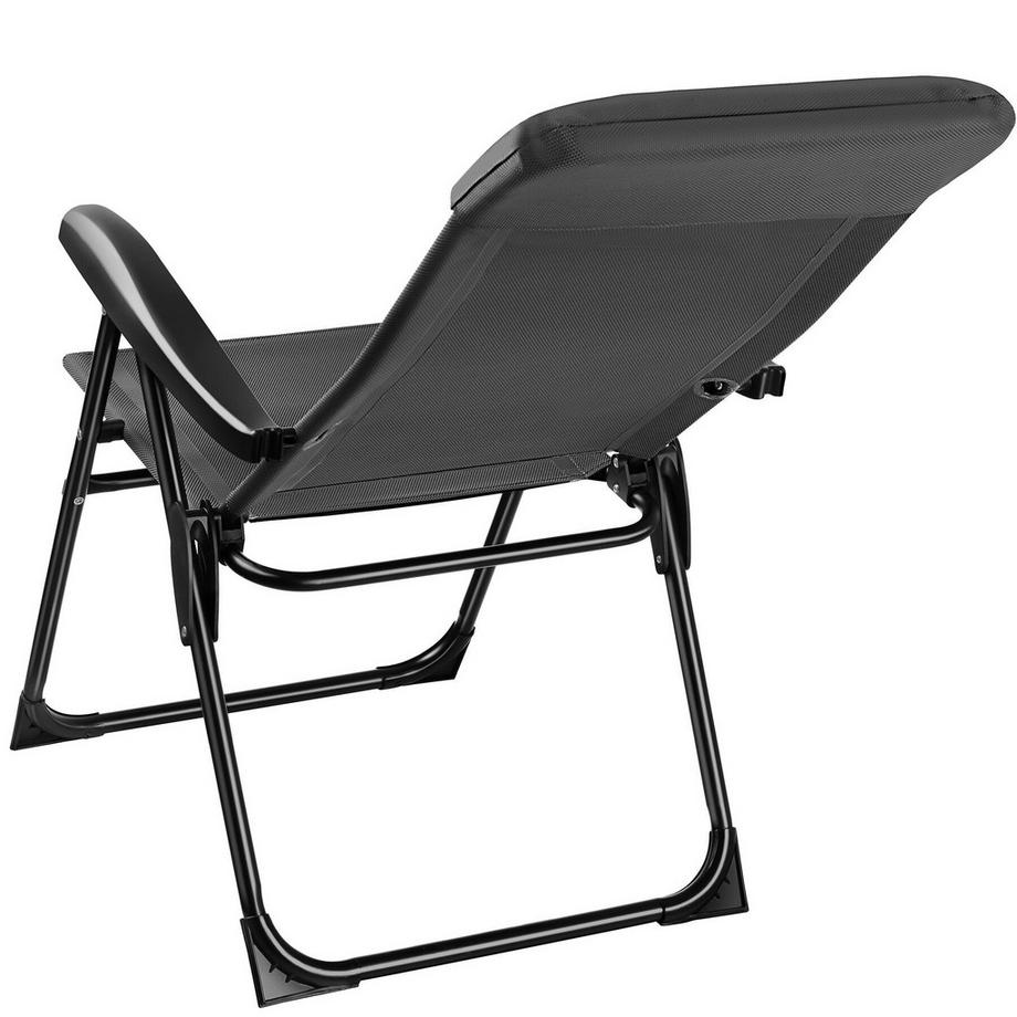 Tectake  Sedia da campeggio Müritz Pieghevole Set di 4 