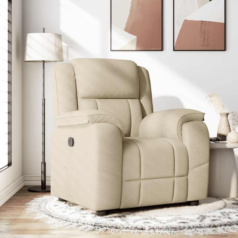 VidaXL Fauteuil inclinable tissu  