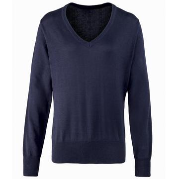 Pull en tricot à col V / Top