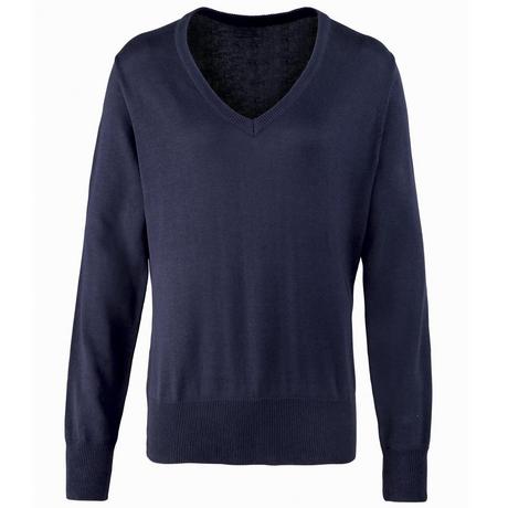 PREMIER Pull en tricot col V  