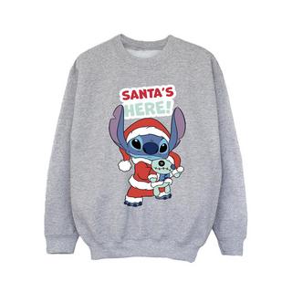 Disney  Lilo & Stitch Santa's Here Sweatshirt 