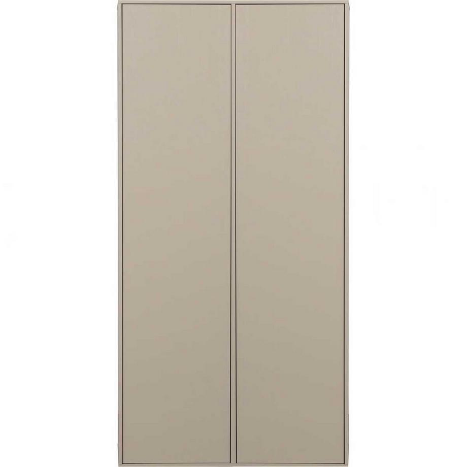 mutoni Armoire Daily Double pin gris dakar 100x200  