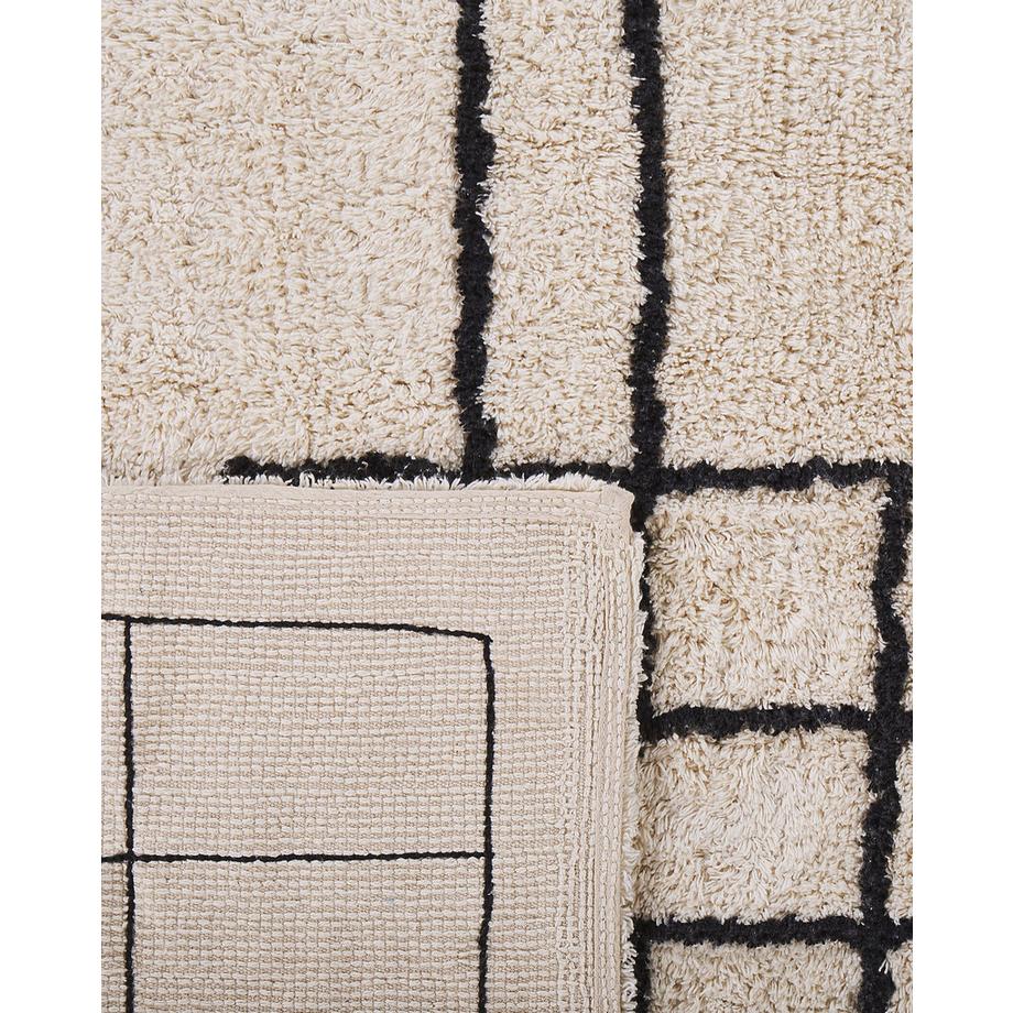 Beliani Tapis en Coton  TURHAL  