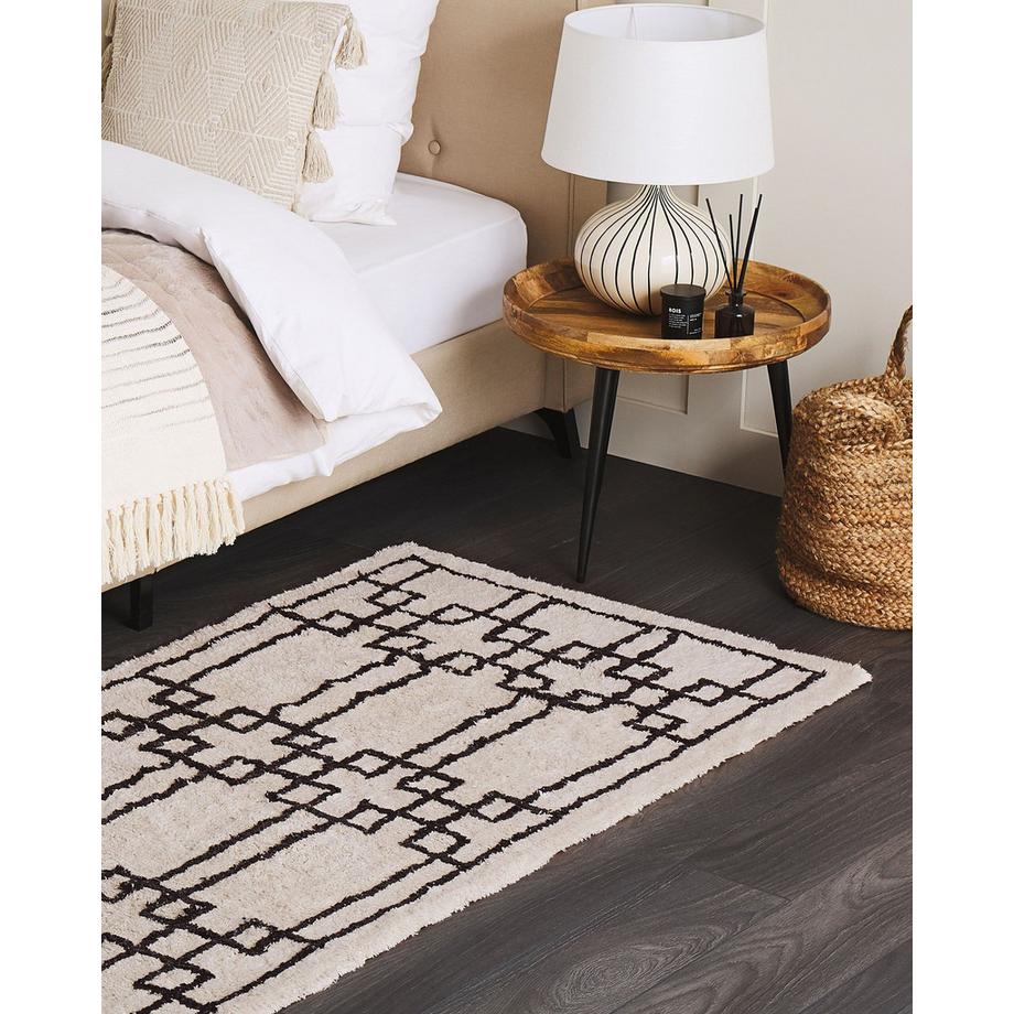 Beliani Tapis en Coton  TURHAL  