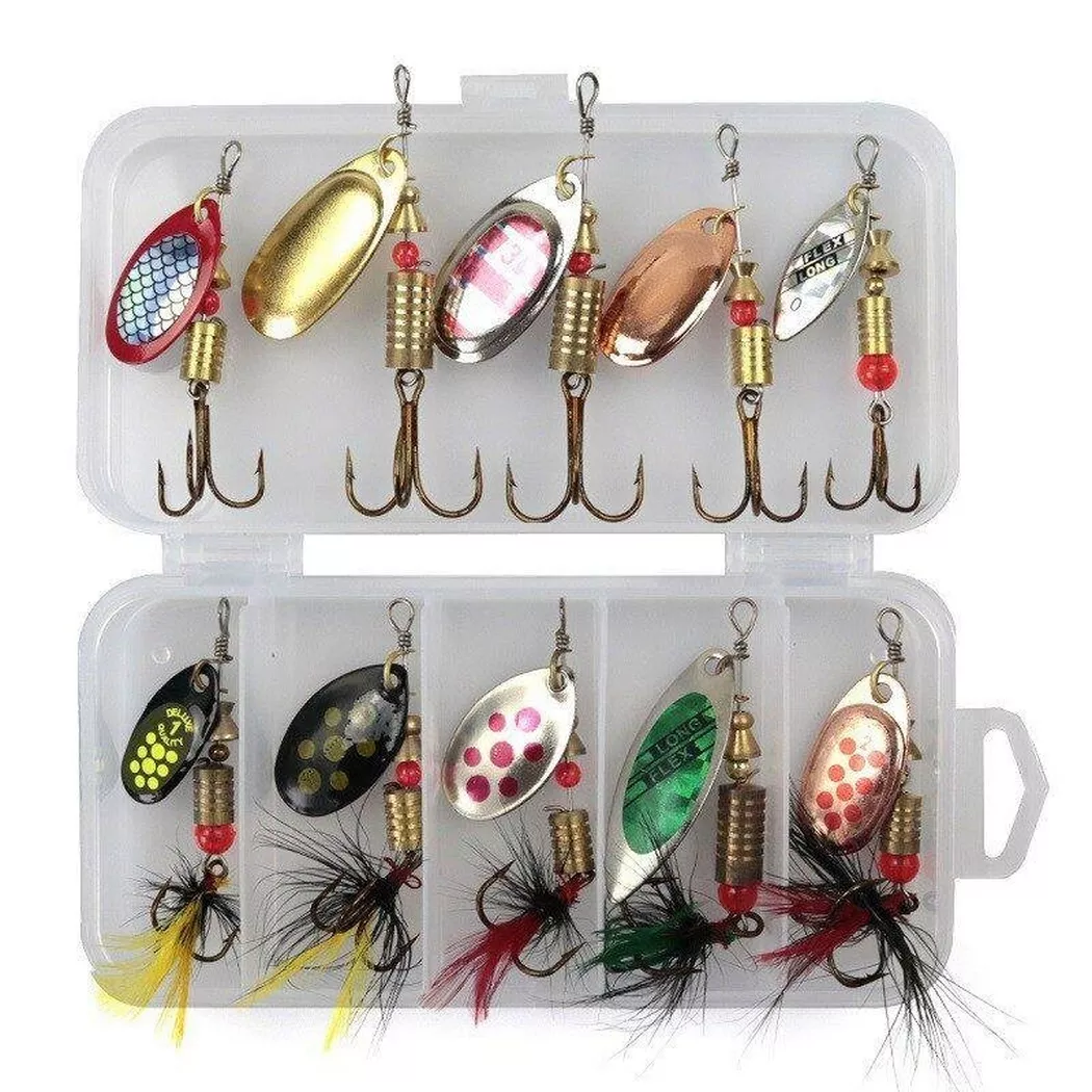 Northio - Box mit 10 Wobblern verschiedene Designs, One Size