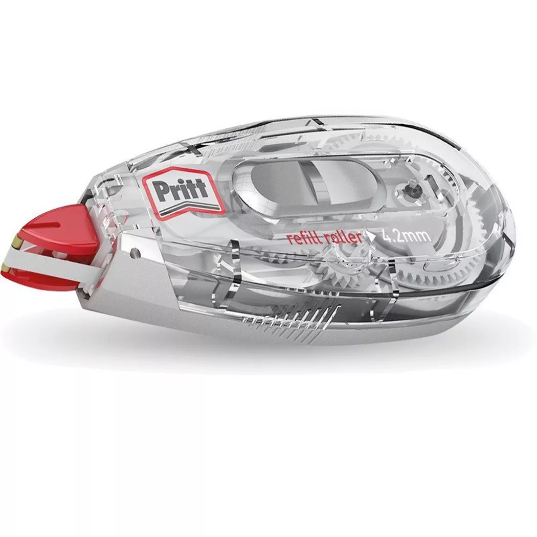Pritt -  Roller Midway 4,2mmx12m nachfüllbar, 1 Stück, Weiss