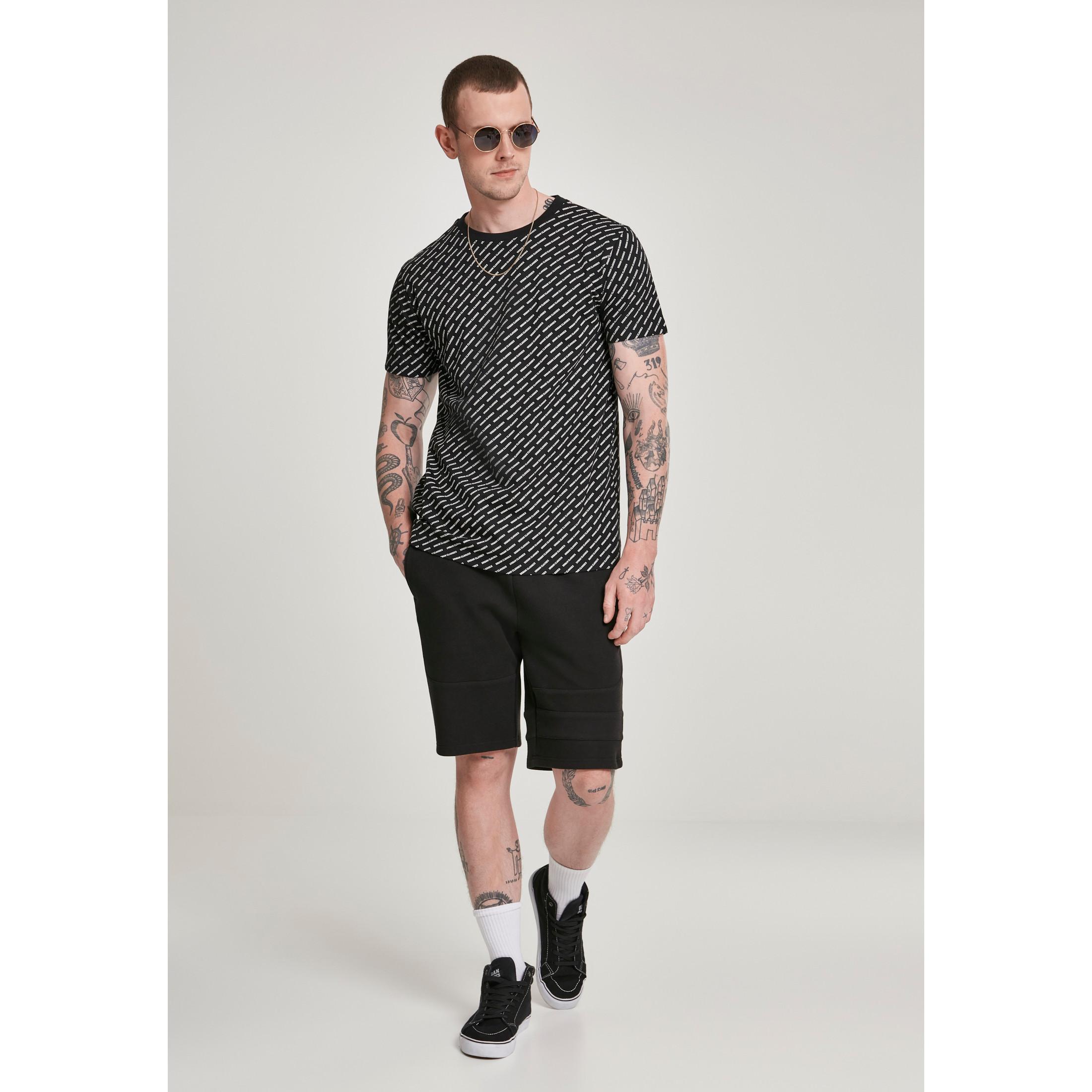 URBAN CLASSICS Allover Logo T-Shirt  