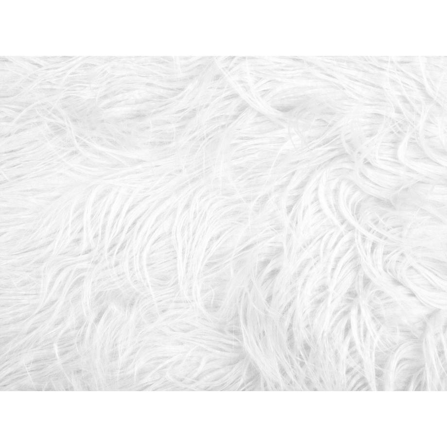 Beliani Hocker aus Stoff Modern MANHATTAN  