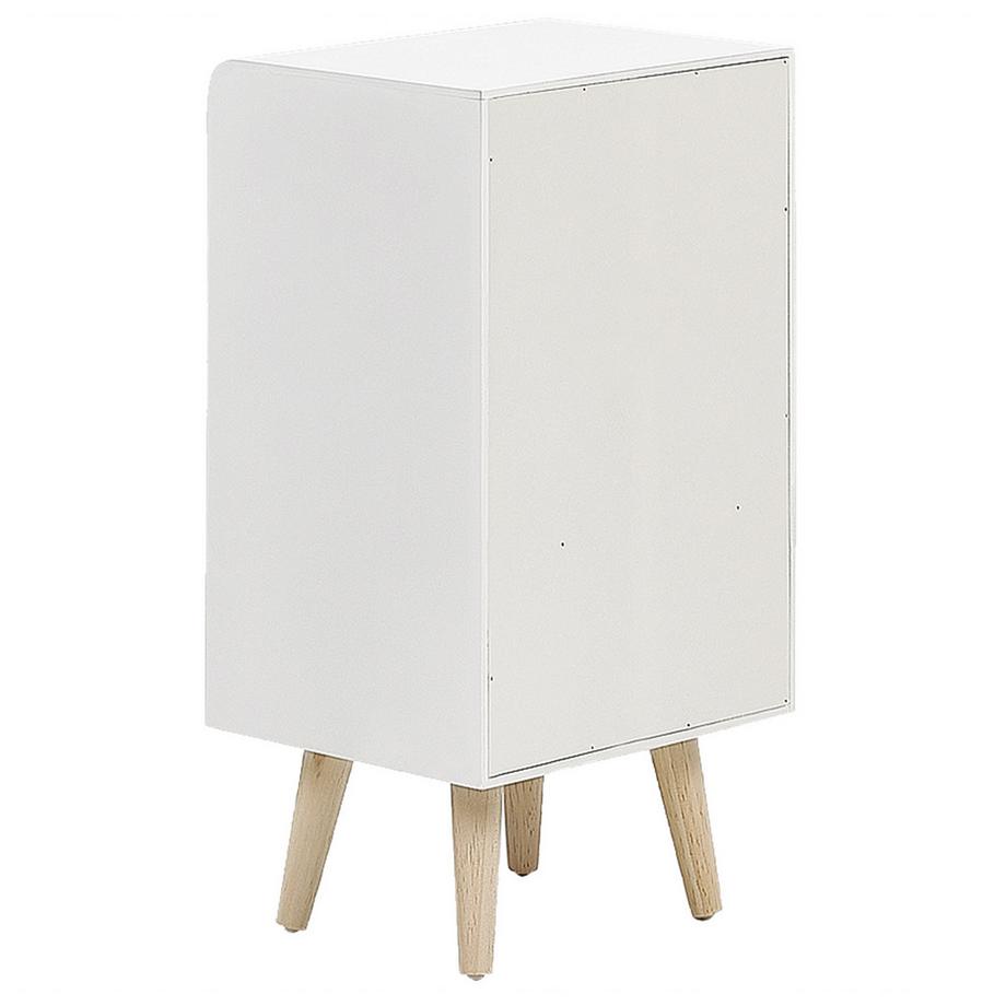 Beliani Comodino 1 cassetto en Fibra a media densità (MDF)  NESIKA  