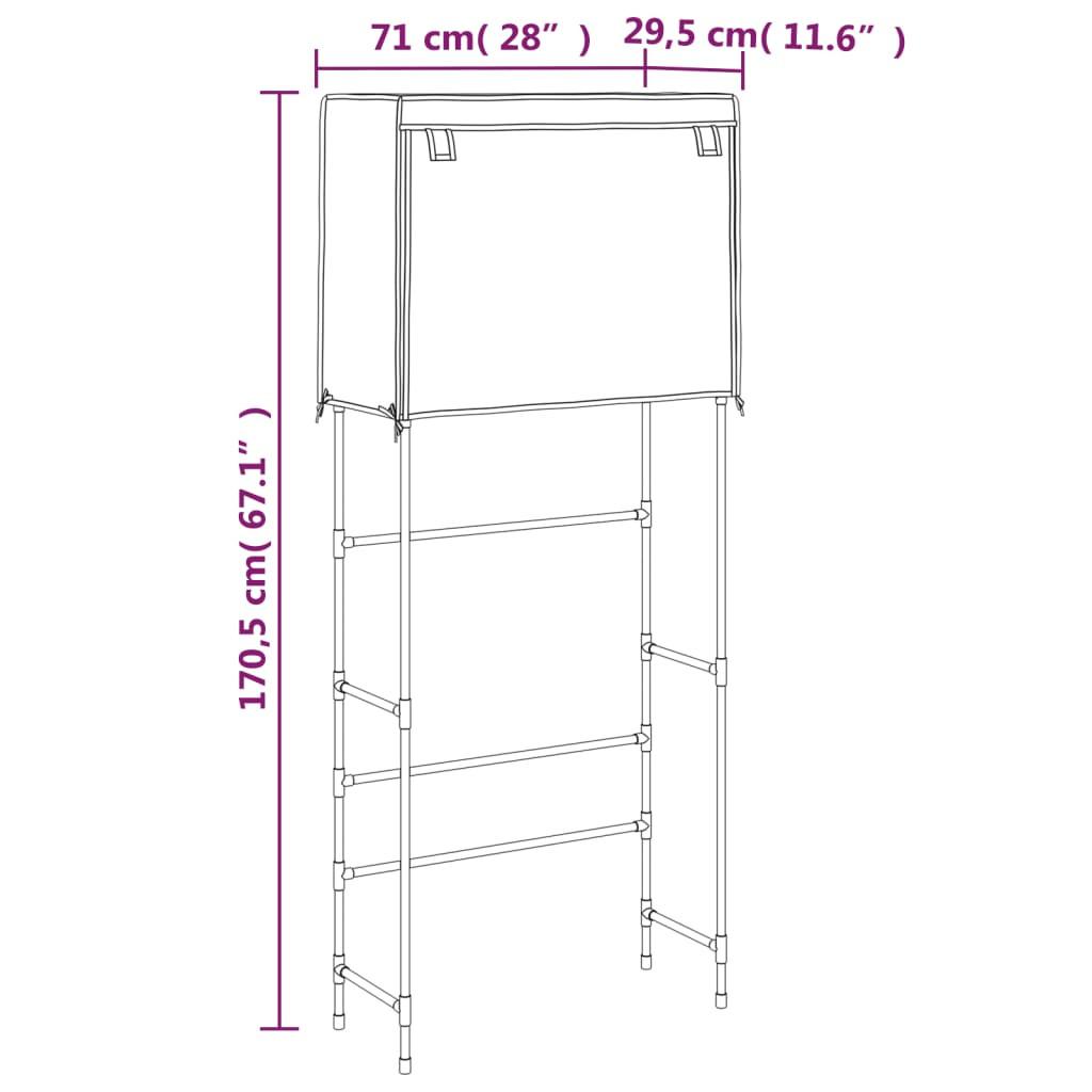 VidaXL Étagère de rangement fer  