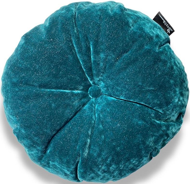 Bretz Möbel Bretz Coussin pointu rond lagoon blue 48x48  