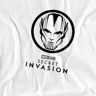 MARVEL Secret Invasion Grafikdruck Langarm T-Shirt  