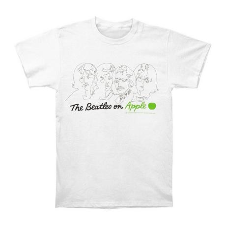 The Beatles On Apple T-Shirt  