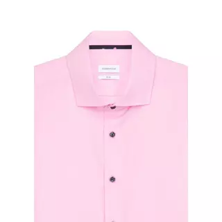 Seidensticker Business Hemd Slim Fit Langarm Uni  Pink