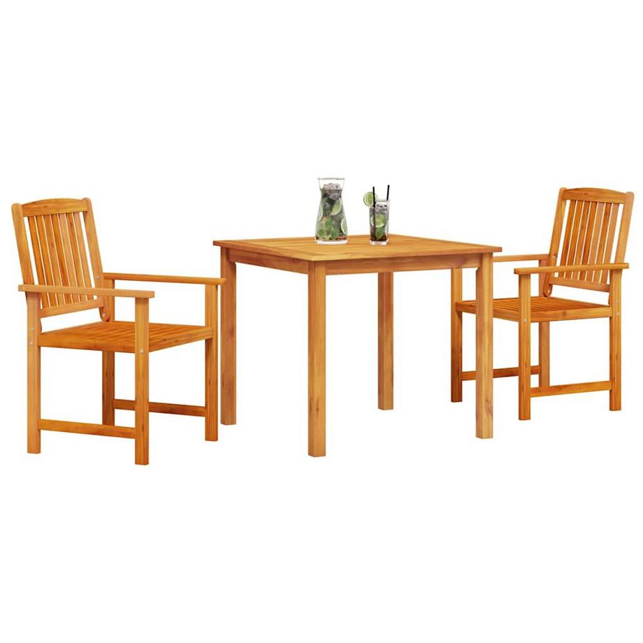 VidaXL Set da Pranzo per Giardino Legno massello di acacia  