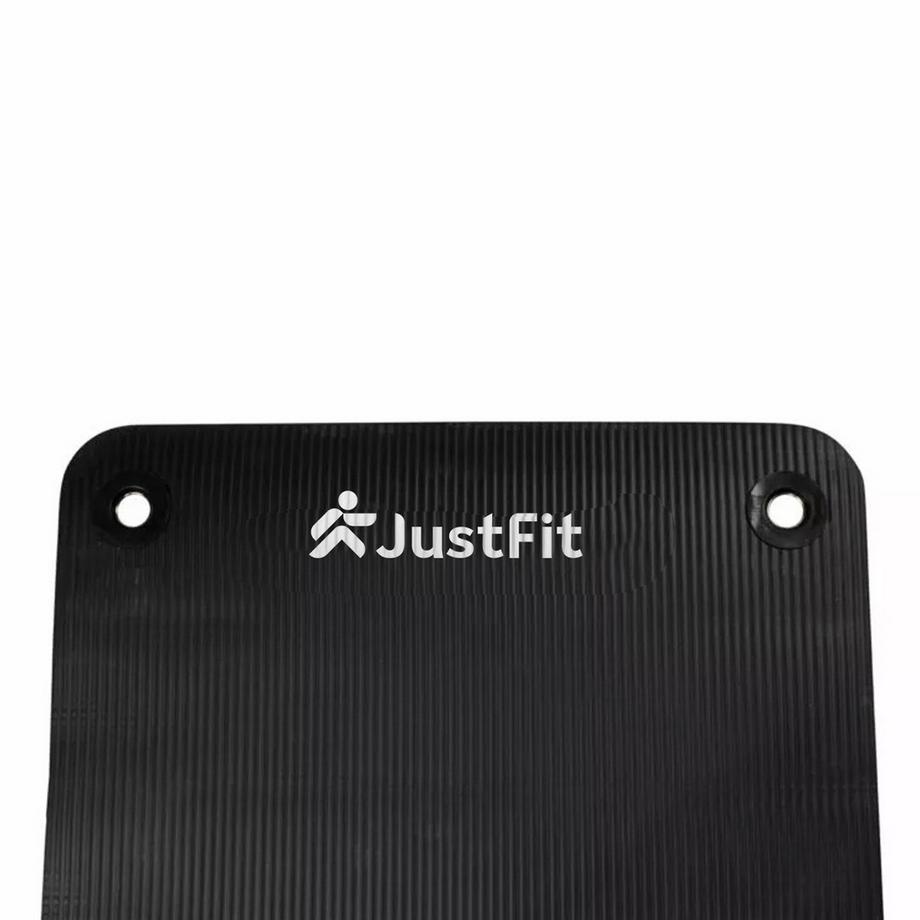 JustFit  Tapis de yoga gym fitness NBR 180x60x1cm avec oeillets 