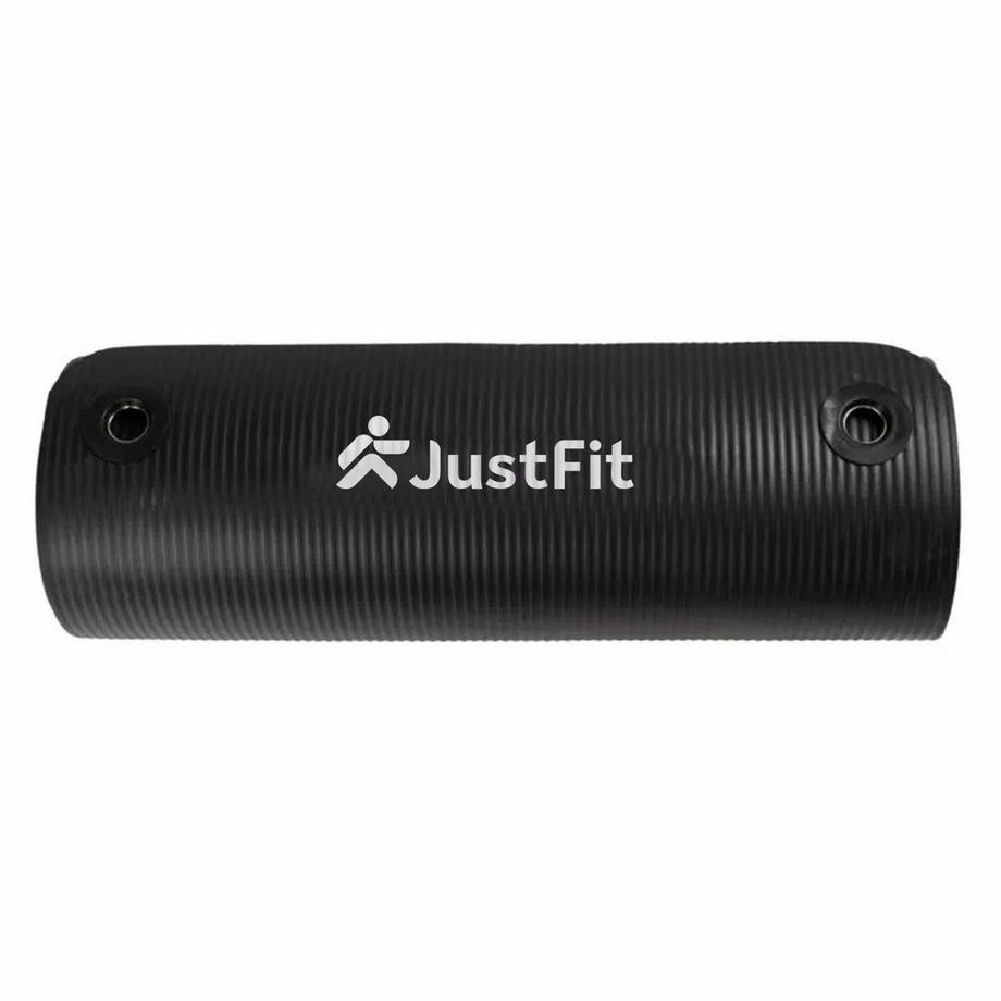 JustFit  Tapis de yoga gym fitness NBR 180x60x1cm avec oeillets 