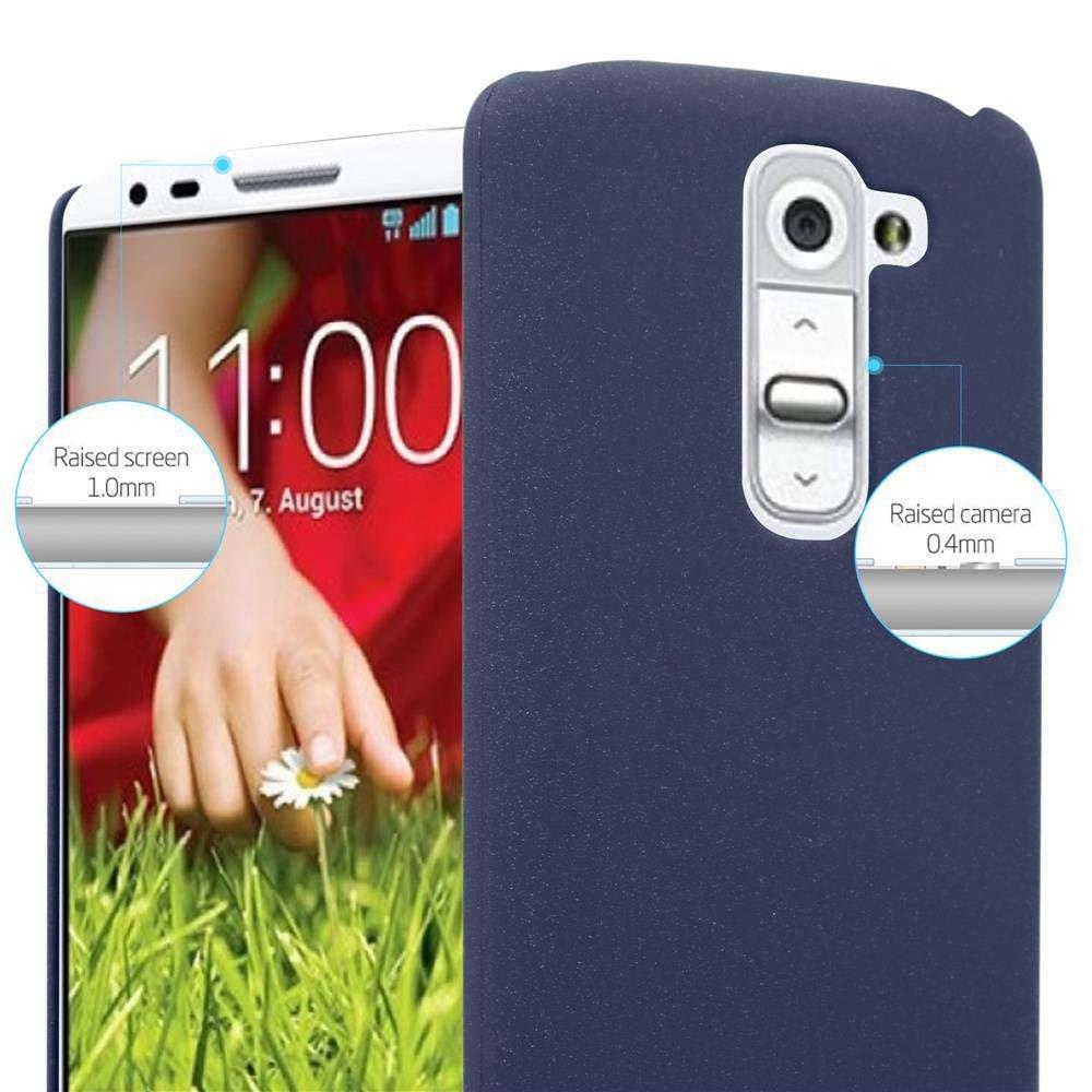 Cadorabo  Housse compatible avec LG G2 MINI - Hard Case Coque de protection à l'aspect givré contre les rayures et les chocs 