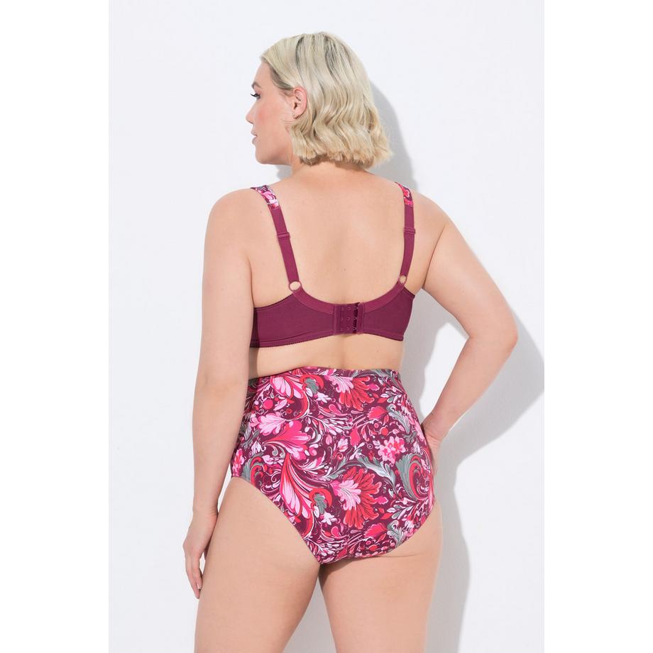 Ulla Popken Soutien-gorge à armatures bonnets souples dentelle florale  