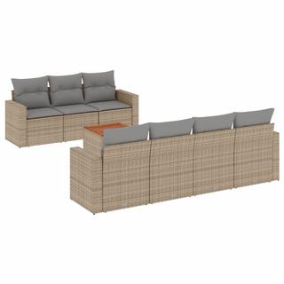 VidaXL Garten sofagarnitur poly-rattan  