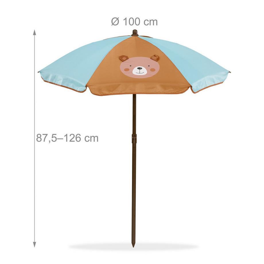 Northix Ensemble de camping pour enfants avec parasol  