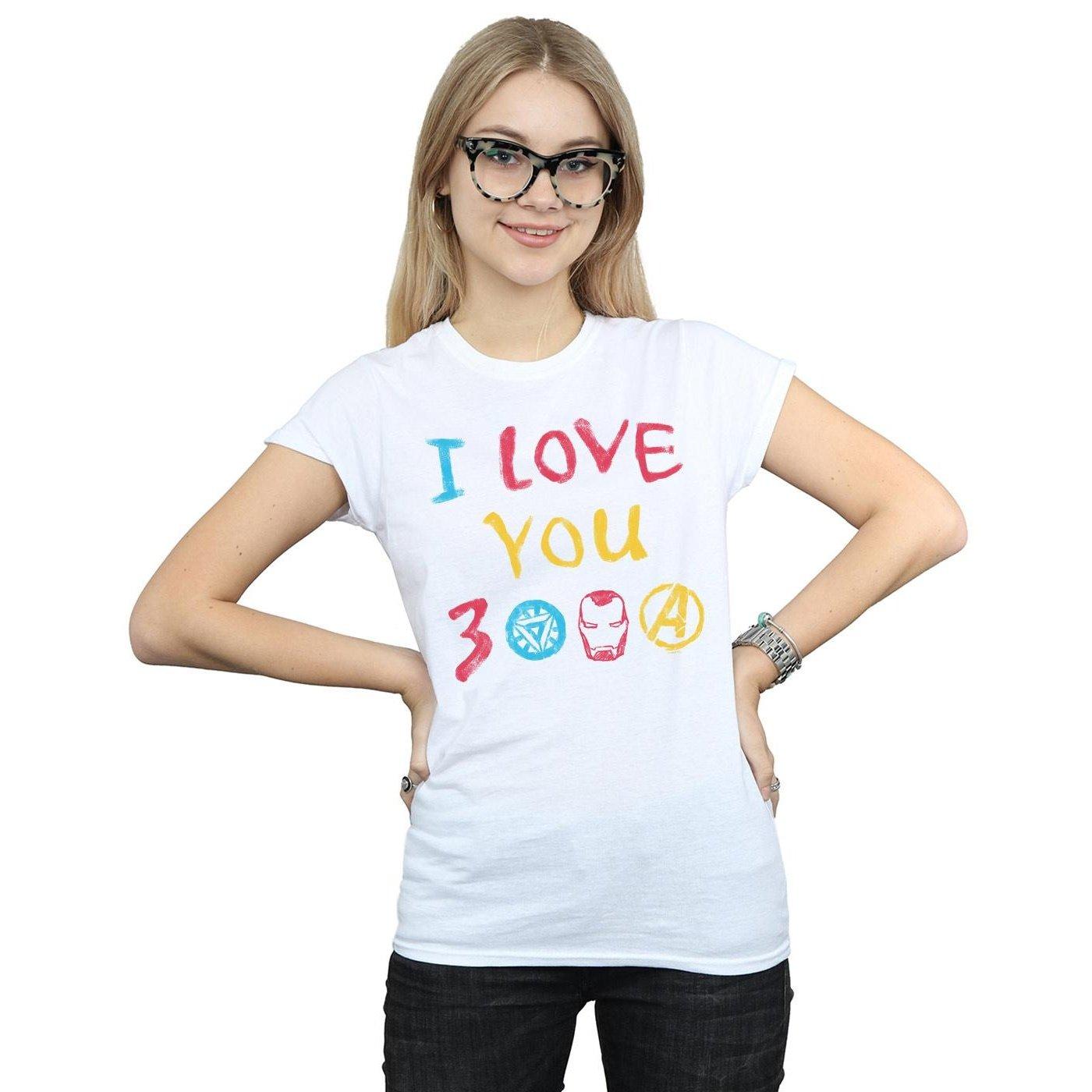 MARVEL  Avengers Endgame I Love You 3000 TShirt 