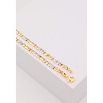 Collier Carrera Bicolor Gelb-/Weissgold 750, 3.5mm, 45cm