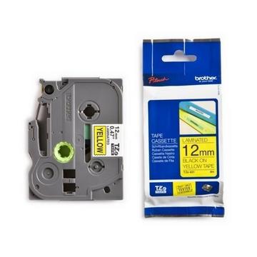 PTOUCH Band, laminiert schwarz/gelb TZe-631 PT-1280VP 12 mm