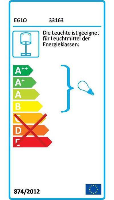 EGLO Leuchten Tischleuchte TOWNSHEND 1x E27 Weiss  