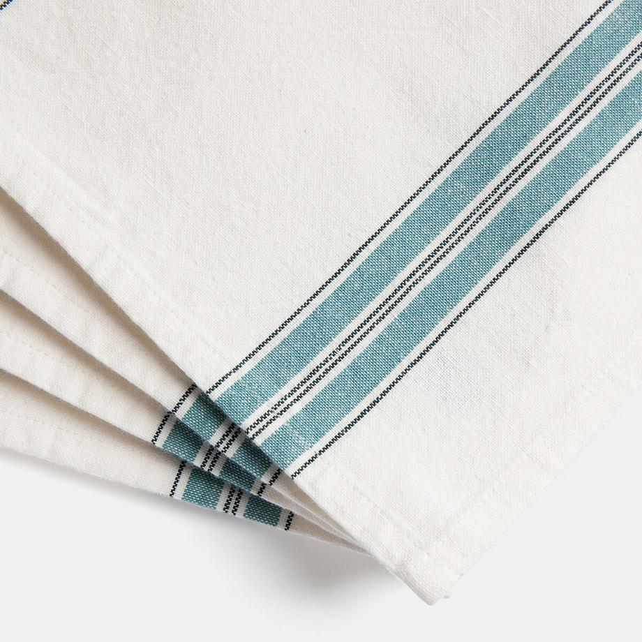 La Redoute Intérieurs Lot 4 serviettes de table en coton lavé  