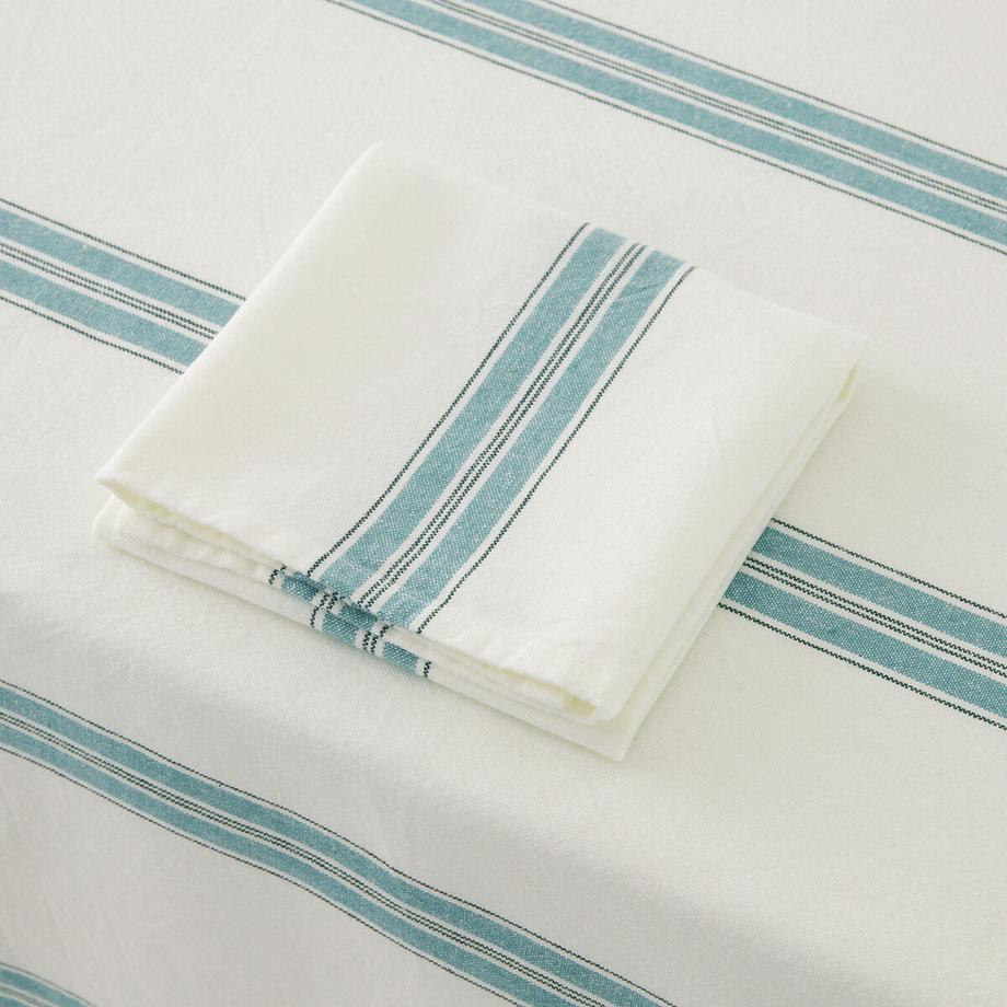 La Redoute Intérieurs Lot 4 serviettes de table en coton lavé  