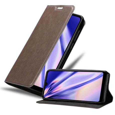 Cadorabo  Cadorabo Hülle kompatibel mit WIKO VIEW 3 LITE - Schutzhülle mit Magnetverschluss, Standfunktion und Kartenfach 