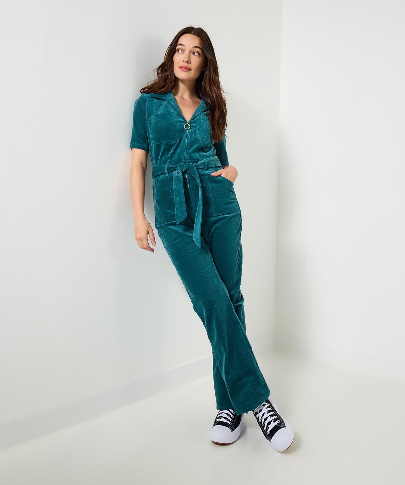 Joe Browns Tuta in velluto a coste Cerniera Cintura Bootcut  