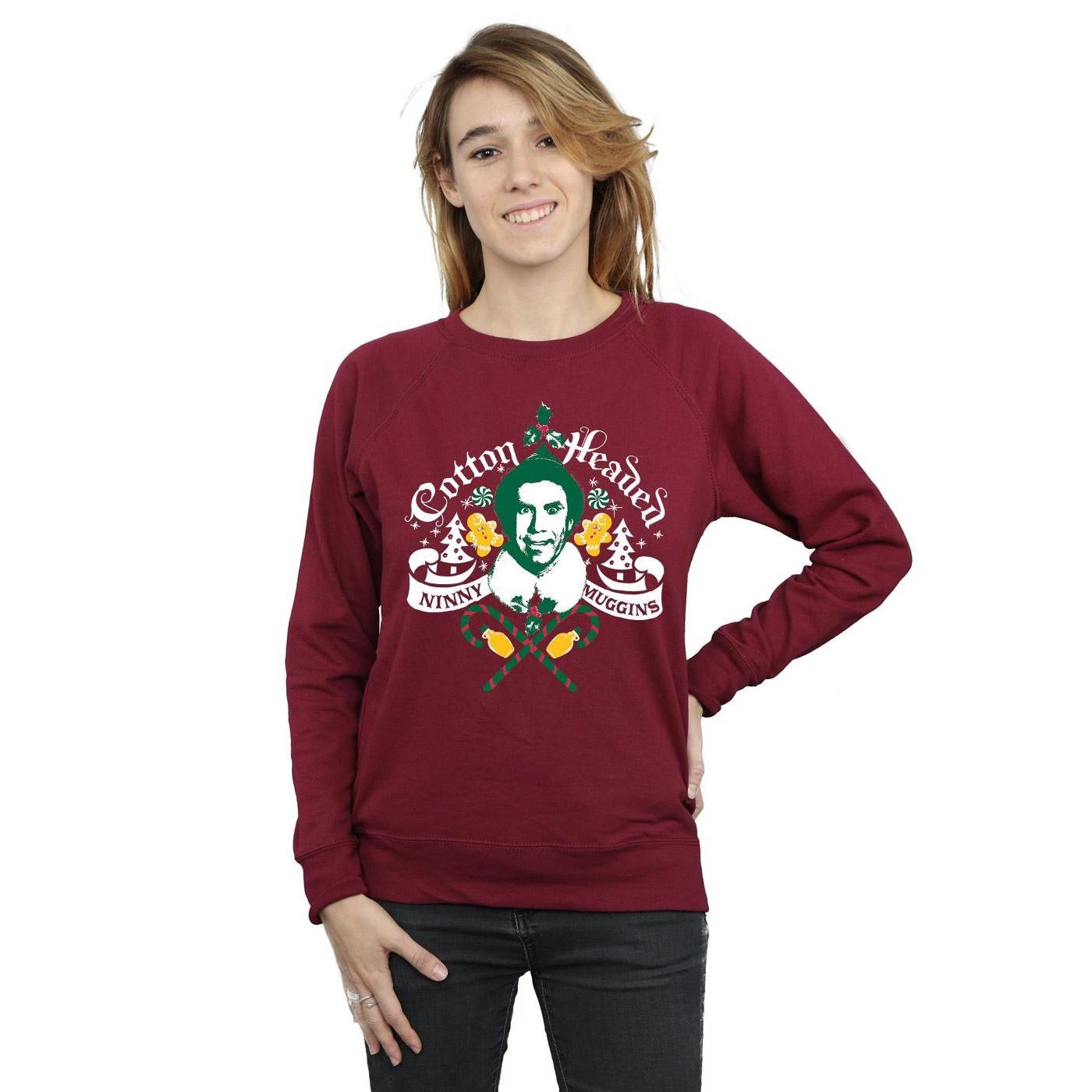 Elf Cotton Headed Ninny Muggins Sweatshirt Graphique  