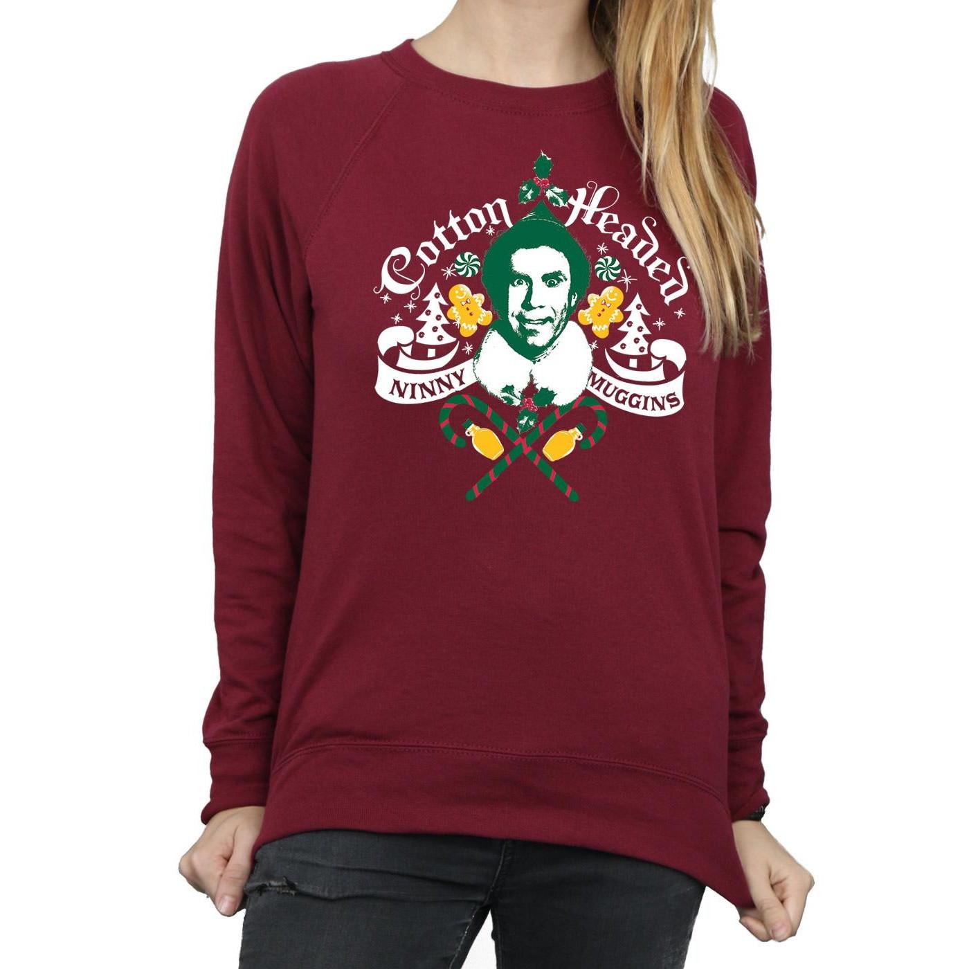 Elf Cotton Headed Ninny Muggins Sweatshirt Graphique  