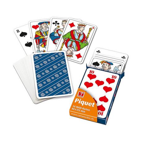 Carta.Media  Spiele Piquetkarten Maxi - Edelweiss 