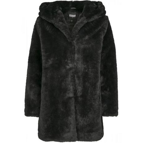 URBAN CLASSICS Cappotto Teddy con Cappuccio  
