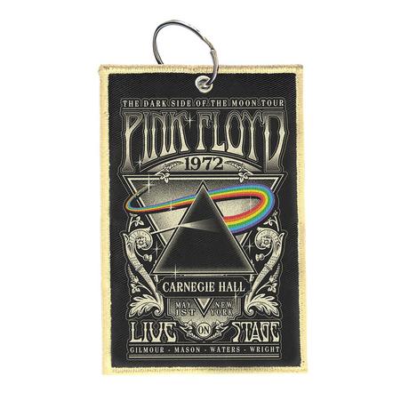Pink Floyd Carnegie Hall Portachiavi Patch Doppia Faccia  