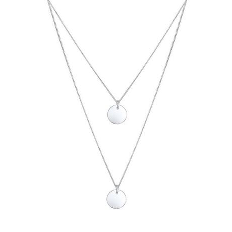 Elli  Collier Layer Pendentif Plaquettes 