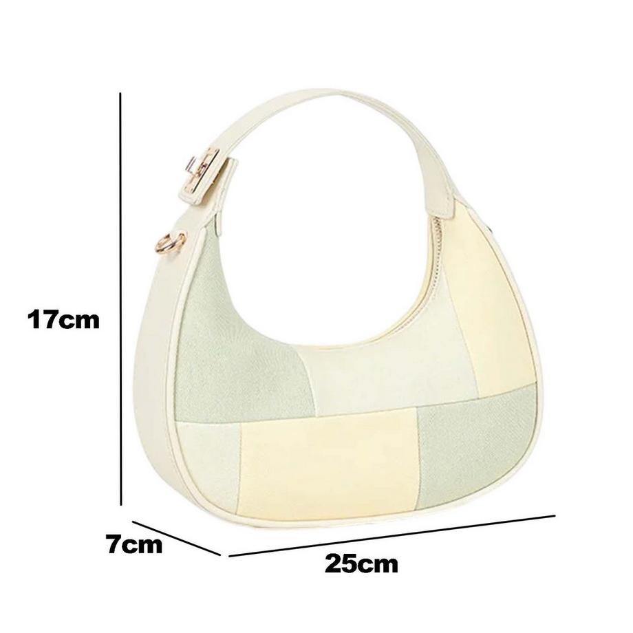 Gallantry Sac Hobo en Denim Patchwork  