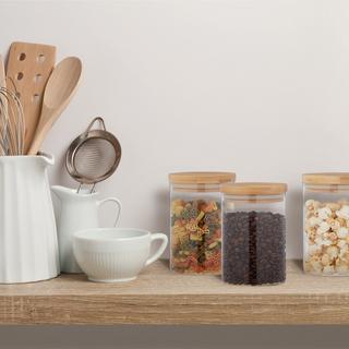 B2X 4 pezzi Barattoli conservazione 750 ml  