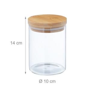 B2X 4 pezzi Barattoli conservazione 750 ml  