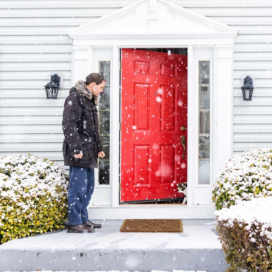 Northix Tappetino in rete metallica 40 x 60 cm  