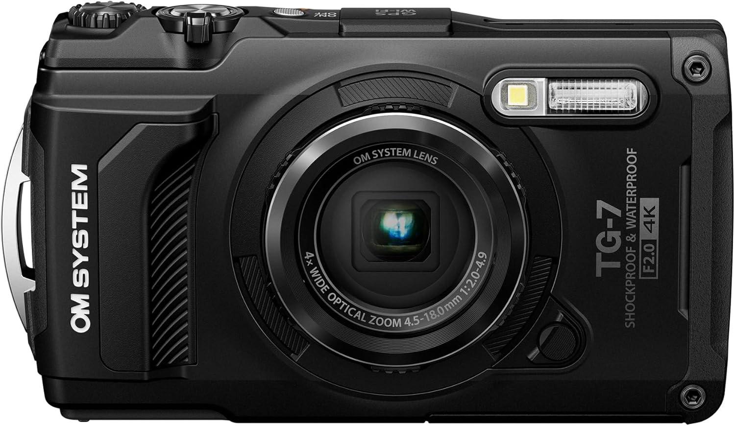 OLYMPUS  OM System Tough TG-7 Black 