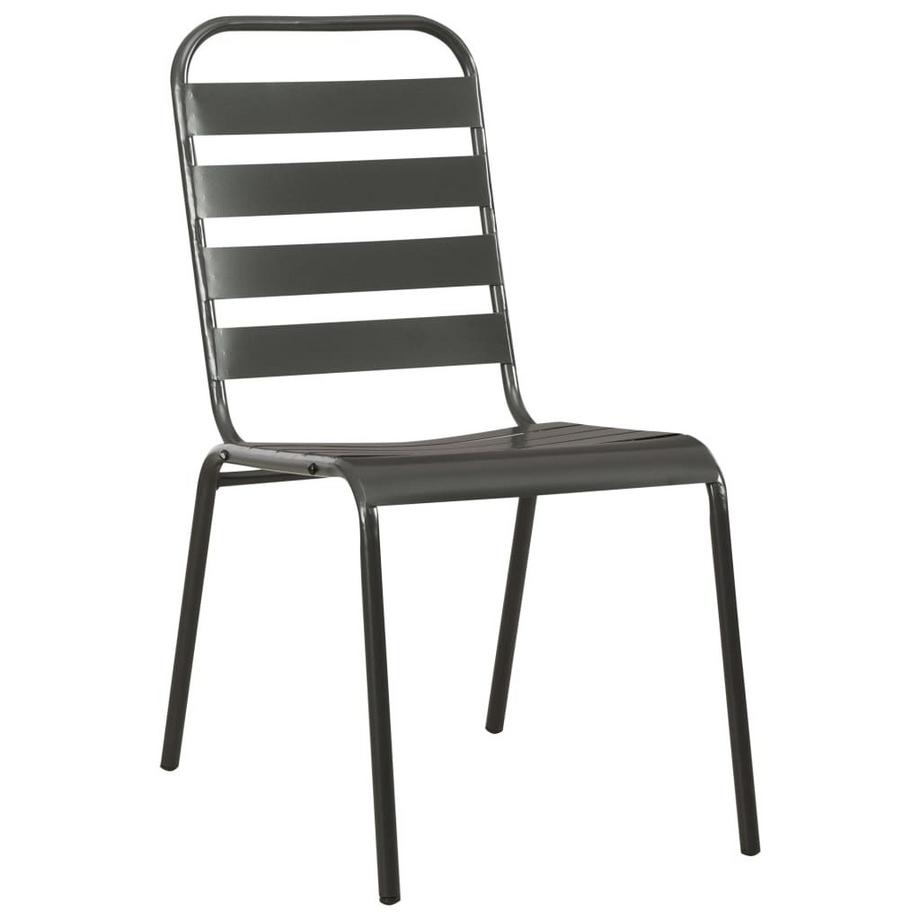 VidaXL Ensemble de jardin acier  