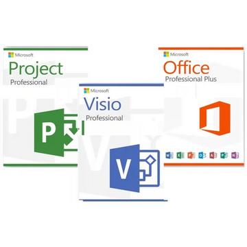 Bündel Office 2024 + Visio 2024 + Project 2024- Lizenzschlüssel zum Download - Schnelle Lieferung 77